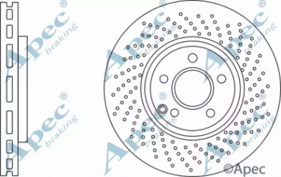 APEC BRAKING dsk3204 -  Тормозной диск